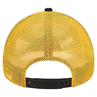 Casquette ajustable New Era blanche/noire pour jeunes Pittsburgh Steelers Streak 9FORTY A-Frame