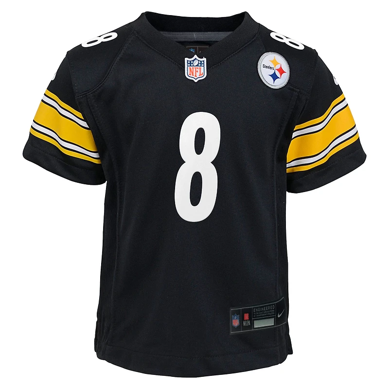 Youth Nike Aaron Rodgers Black Pittsburgh Steelers Game Jersey