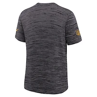 T-shirt Nike noir pour jeunes des Pittsburgh Steelers, Sideline Velocity Performance