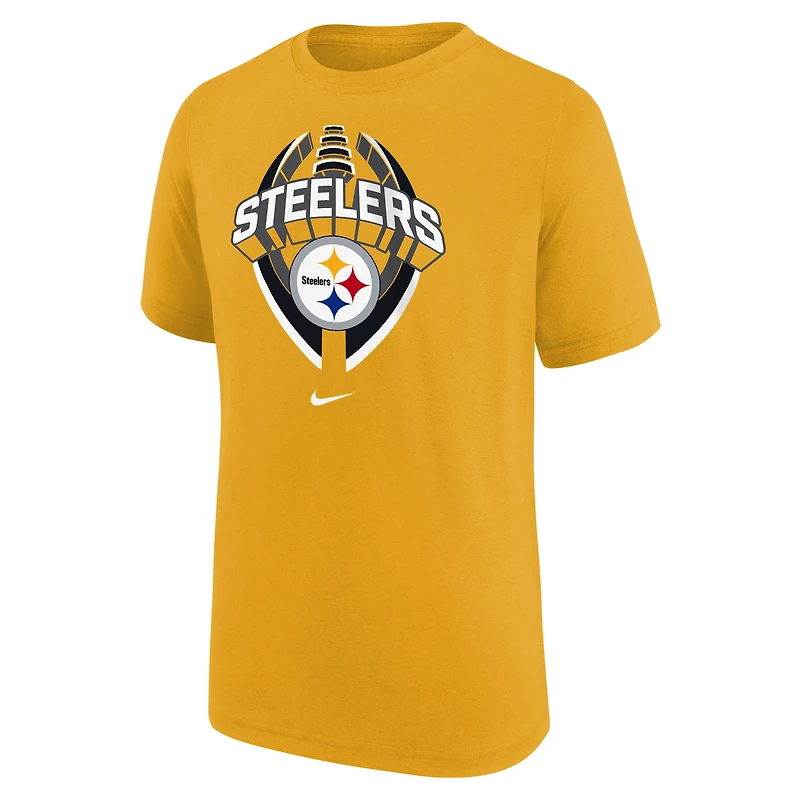 Youth Nike Gold Pittsburgh Steelers Icon Legend T-Shirt