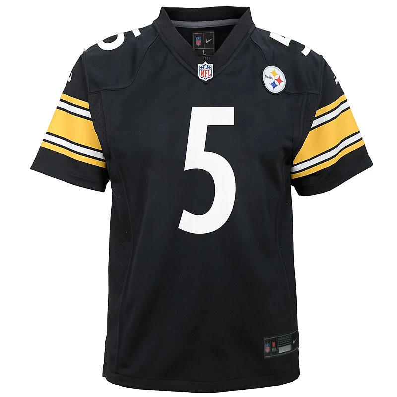 Maillot Nike Jalen Ramsey noir pour jeune des Pittsburgh Steelers