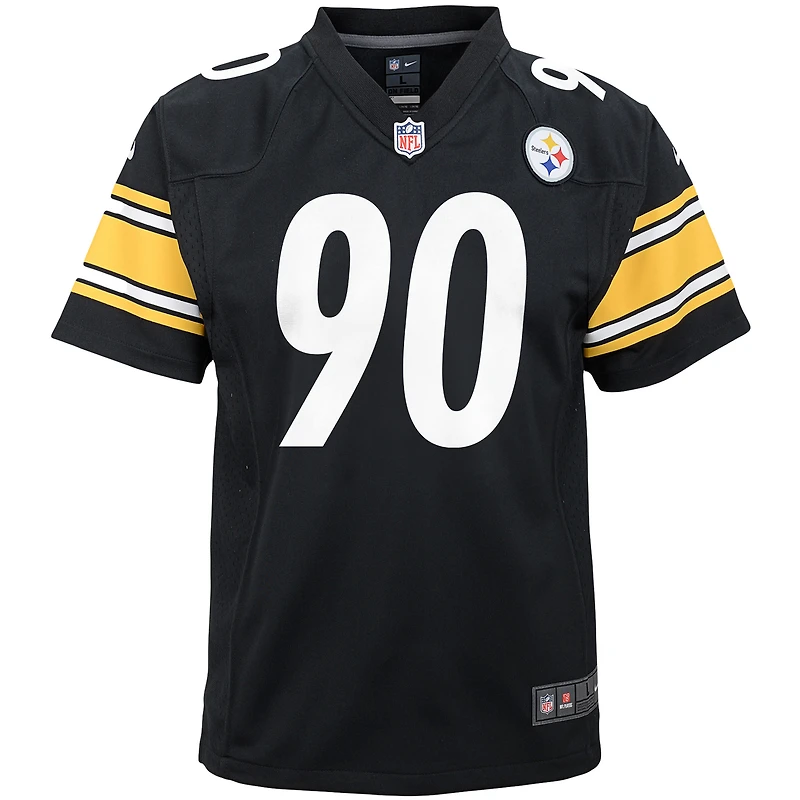 Youth Nike T.J. Watt Black Pittsburgh Steelers Game - Jersey
