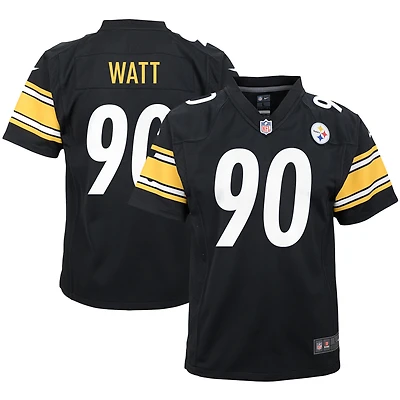 Enfant Nike T.J. Watt Black Pittsburgh Steelers Game - Maillot