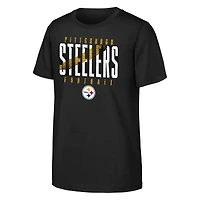 Youth Outerstuff Black Pittsburgh Steelers Posterize T-Shirt