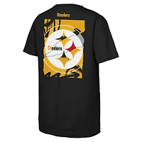 Youth Outerstuff Black Pittsburgh Steelers Posterize T-Shirt