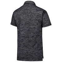 Polo noir Wes & Willy pour jeunes Pittsburgh Steelers Cloudy Yarn