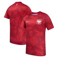 Men's Nike  White Poland National Team 2026 Home Stadium Replica Jersey