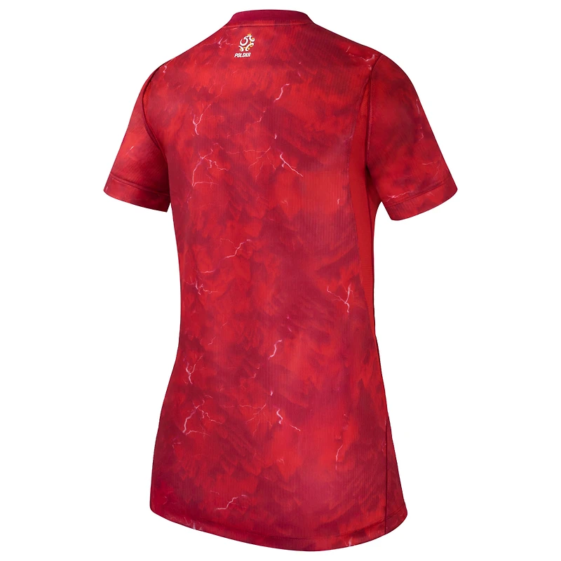 Women's Nike Red Poland National Team 2026 Away Stadium Replica Jersey