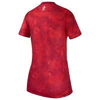 Women's Nike Red Poland National Team 2026 Away Stadium Replica Jersey