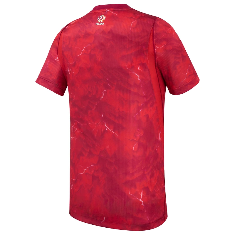 Youth Nike  Red Poland National Team 2026 Stadium Replica Jersey
