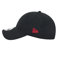 Men's New Era  Black Portland Fire 9TWENTY Core Logo Adjustable Hat