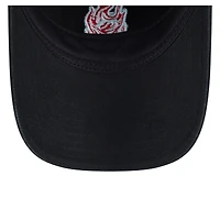 Men's New Era  Black Portland Fire 9TWENTY Core Logo Adjustable Hat