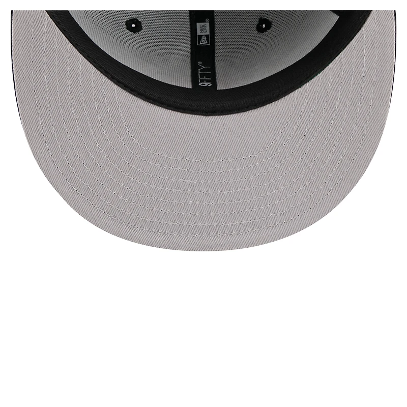 Unisex New Era  Black Portland Fire 9FIFTY Core Logo Snapback Hat