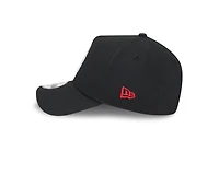 Casquette unisexe New Era noire Portland Fire Core Logo 9FORTY à monture A ajustable