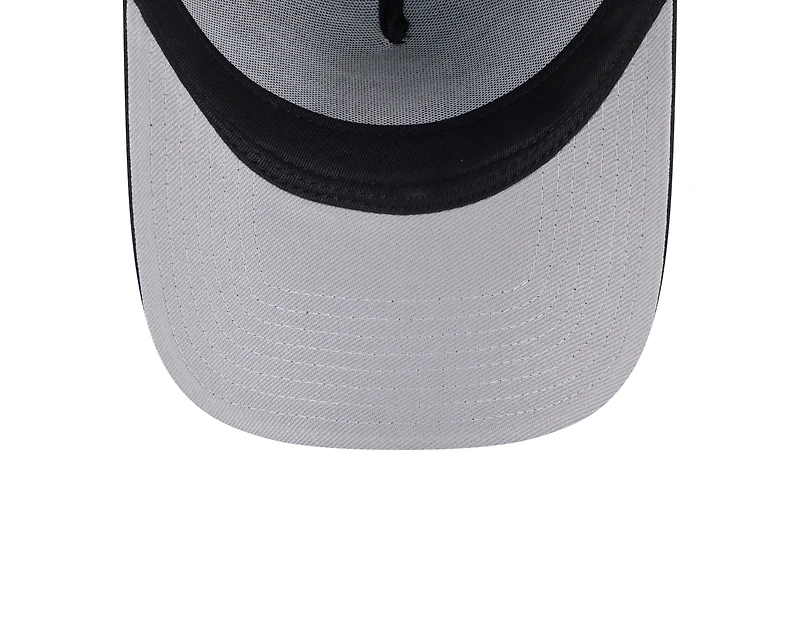 Unisex New Era  Black Portland Fire Core Logo 9FORTY A-Frame Adjustable Hat