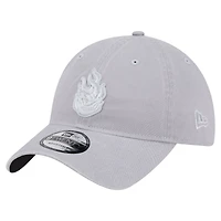 Casquette unisexe New Era grise Portland Fire Core Tonal 9TWENTY ajustable