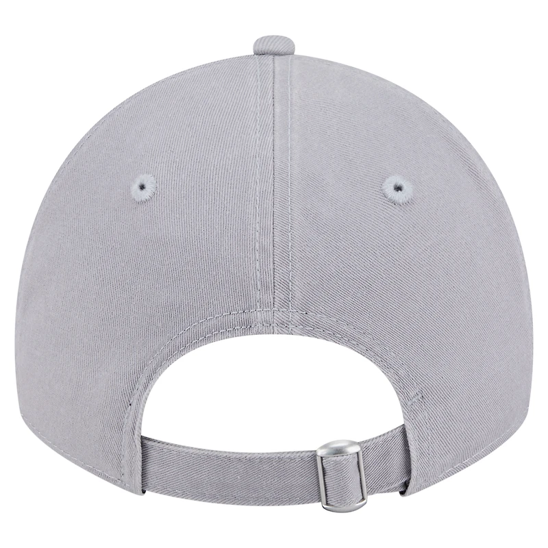 Unisex New Era  Gray Portland Fire Core Tonal 9TWENTY Adjustable Hat
