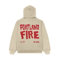 Unisex Playa Society  Oatmeal Portland Fire Established Hoodie
