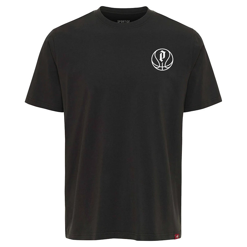 Unisex Sportiqe Anthracite Portland Fire Athletic Club Collection Duke Relaxed Fit Premium T-Shirt