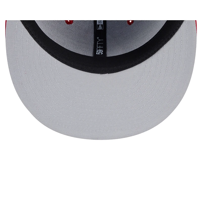 Men's New Era Navy Portland Sea Dogs Theme Nights 59FIFTY Fitted Hat