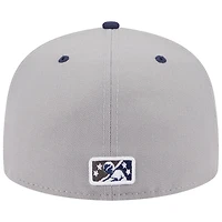 Casquette ajustée 59FIFTY Portland Sea Dogs Theme Nights Clam Bake pour homme New Era bleu marine