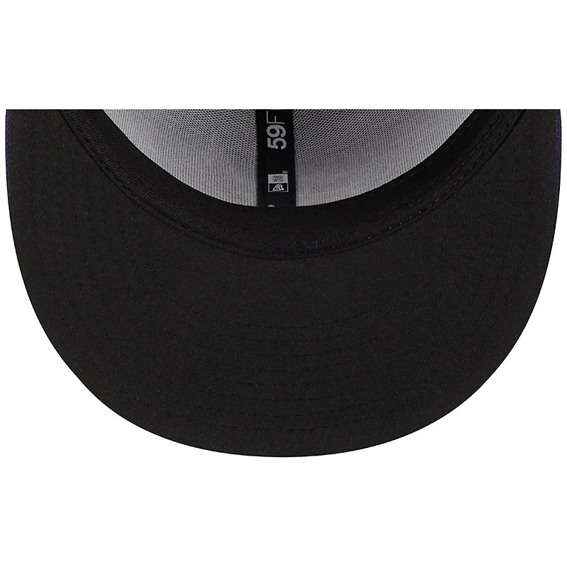 Casquette ajustée 59FIFTY Portland Sea Dogs Theme Nights Clam Bake pour homme New Era bleu marine