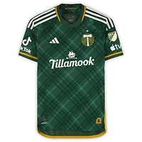 Maillot adidas vert dédicacé Antony Portland Timbers n° 11 , utilisé lors du match de la saison 2024 de la MLS - Taille S