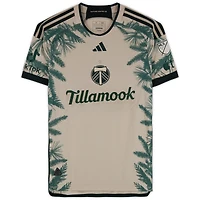 Maillot adidas beige dédicacé Antony Portland Timbers n° 11 , porté en match, saison 2024 de la MLS - Taille S
