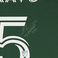 Claudio Bravo Portland Timbers Autographed Match-Used #5 Green adidas Jersey from the 2024 MLS Season - Size S