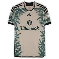 Maillot adidas beige dédicacé par Dario Zuparic des Portland Timbers (n° 13) pour la saison 2024 de la MLS - Taille L