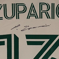 Maillot adidas beige dédicacé par Dario Zuparic des Portland Timbers (n° 13) pour la saison 2024 de la MLS - Taille L