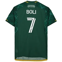 Maillot vert dédicacé #7 des Portland Timbers de Franck Boli pour la saison 2023 de la MLS