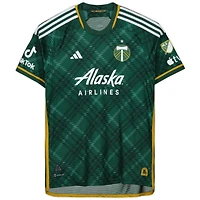 Maillot vert dédicacé #33 des Portland Timbers de Larrys Mabiala pour la saison 2023 de la MLS