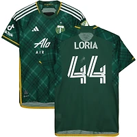 Maillot vert dédicacé #44 de Marvin Loria des Portland Timbers lors de la saison 2023 de la MLS