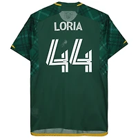 Maillot vert dédicacé #44 de Marvin Loria des Portland Timbers lors de la saison 2023 de la MLS