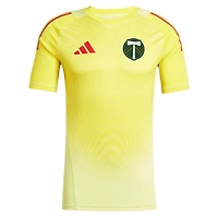 Men's adidas Yellow Portland Timbers 2025 Goalkeeper Jersey