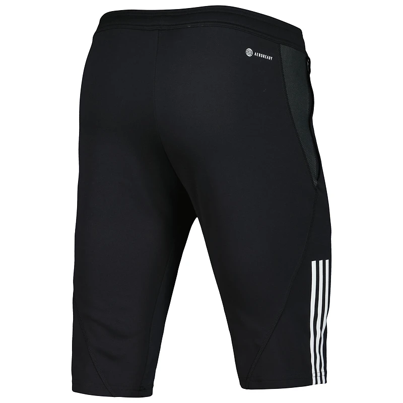 Men's adidas Black Portland Timbers 2023 On-Field Training AEROREADY Half Pants