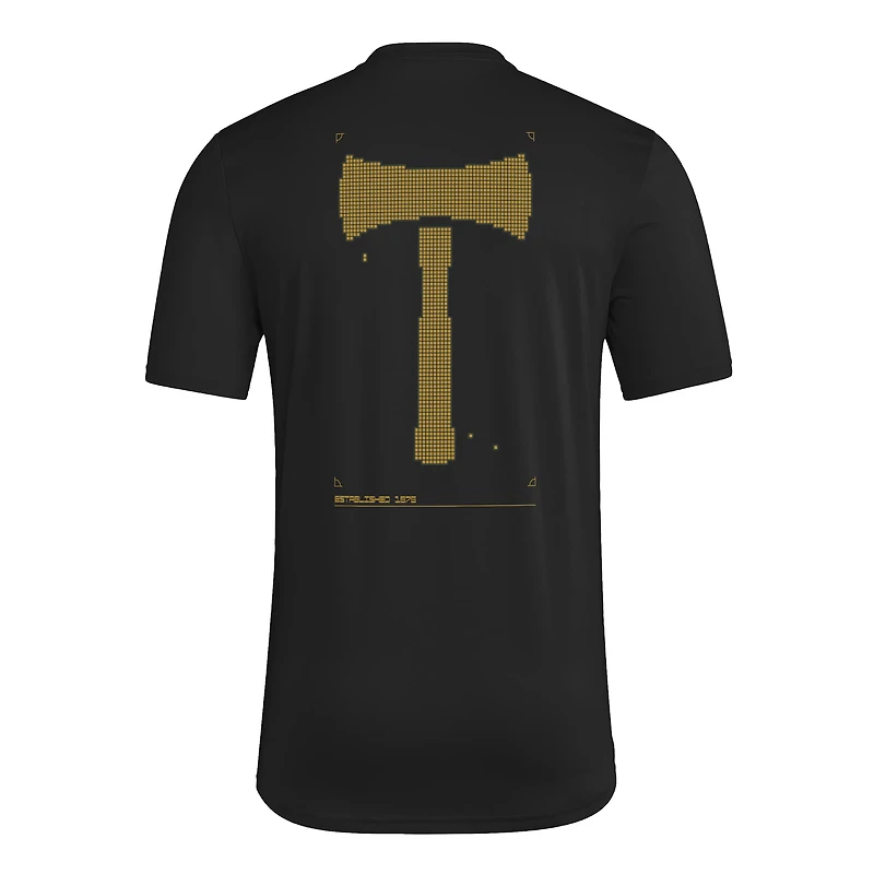 Men's adidas Black Portland Timbers 2026 Anthem AEROREADY Pregame T-Shirt