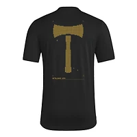 Men's adidas  Black Portland Timbers 2026 Anthem AEROREADY Pregame T-Shirt