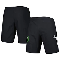 Men's adidas Black Portland Timbers Downtime Shorts
