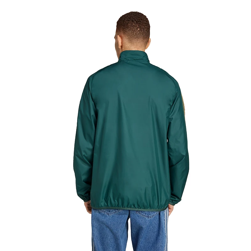 Men's adidas Green/White Portland Timbers 2025 Anthem Reversible Full-Zip Jacket