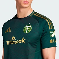 Maillot adidas Portland Timbers 2025 Forever Green & Gold Authentic pour homme