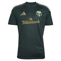Men's adidas Jonathan Rodríguez Green Portland Timbers 2025 Forever & Gold Replica Player Jersey