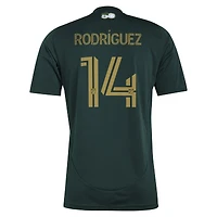 Men's adidas Jonathan Rodríguez Green Portland Timbers 2025 Forever & Gold Replica Player Jersey
