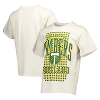 Men's Cream Portland Timbers '90s Heavyweight Relaxed T-Shirt
