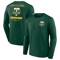 T-shirt à manches longues Portland Timbers Constant Success vert forêt de marque Fanatics pour homme