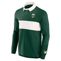 Polo Striker à manches longues vert Portland Timbers Forever Casuals de marque fanatiques pour hommes
