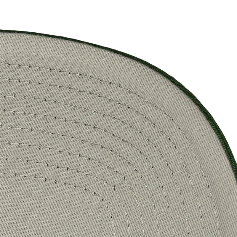 Men's Mitchell & Ness  Cream/Green Portland Timbers Upside Down Pro Pinch Snapback Hat