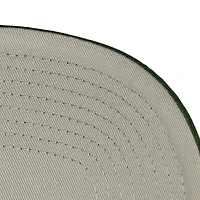 Casquette snapback Mitchell & Ness Upside Down Pro Pinch crème/verte pour homme des Portland Timbers