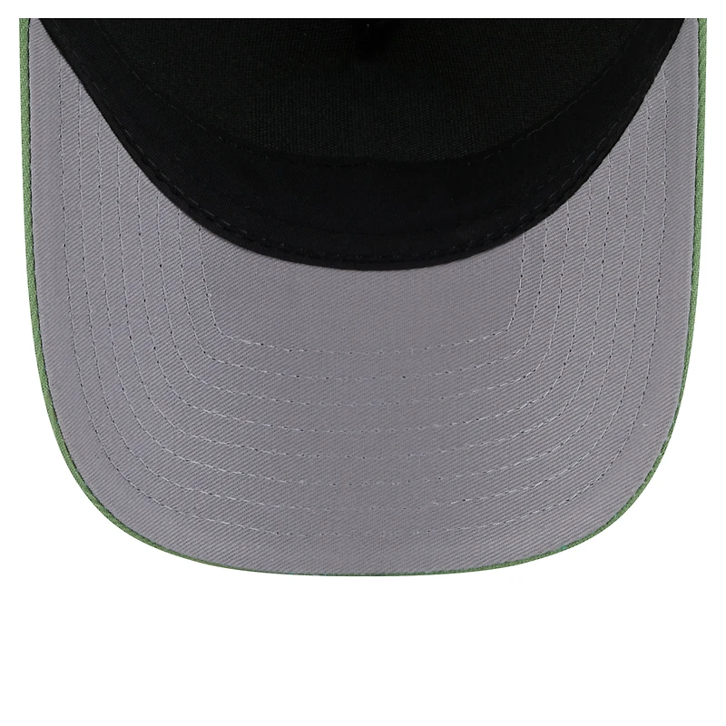 Casquette de camionneur ajustable 9FORTY A-Frame verte des Portland Timbers pour homme de New Era